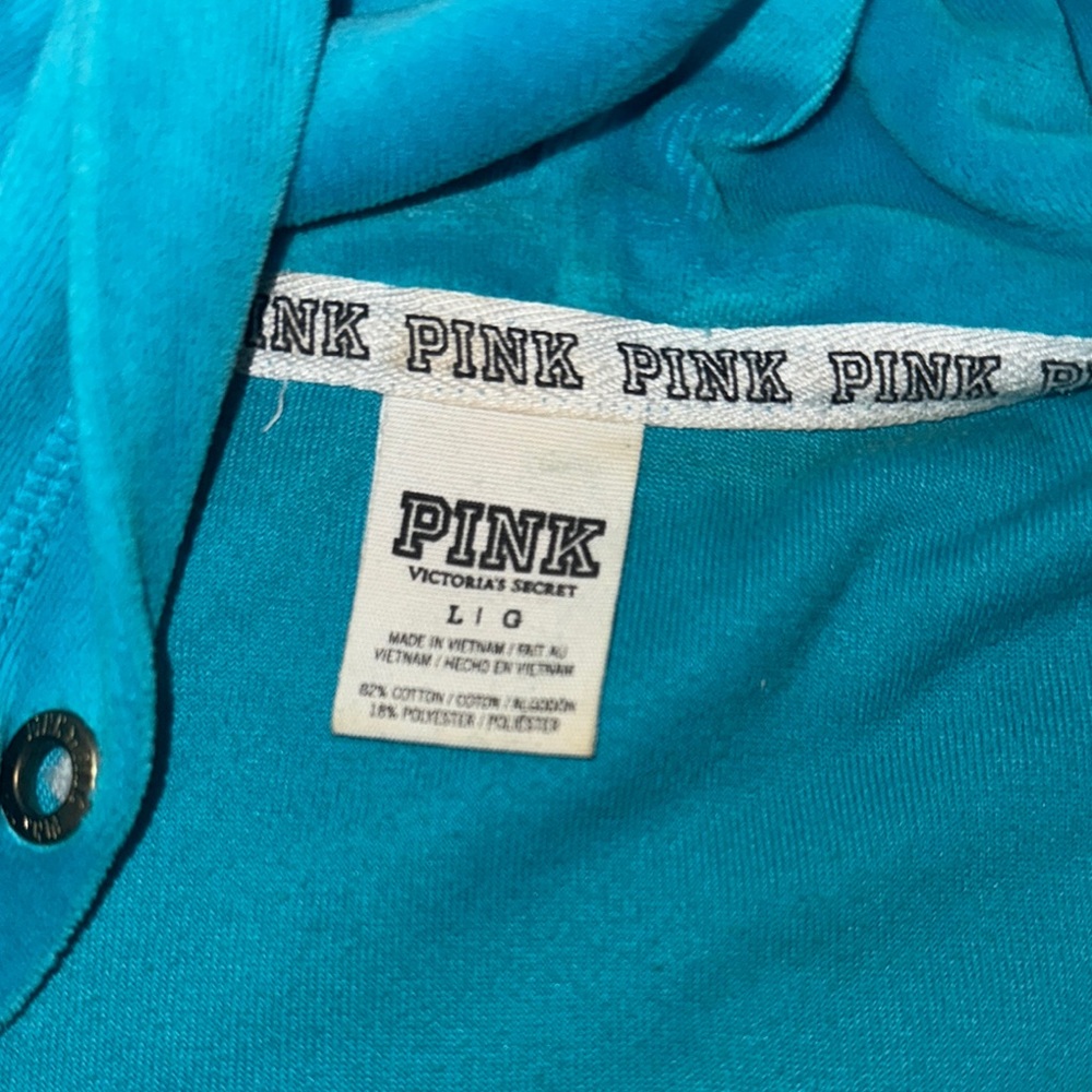 PINK Victoria's Secret Soft Blue Jacket - Picture 5 of 5
